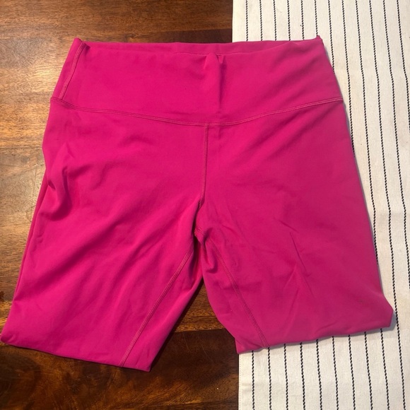 Pink lululemon leggings size 14 - Picture 2 of 6